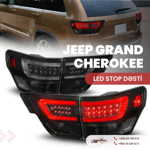 Jeep Grand Cherokee led stop desti