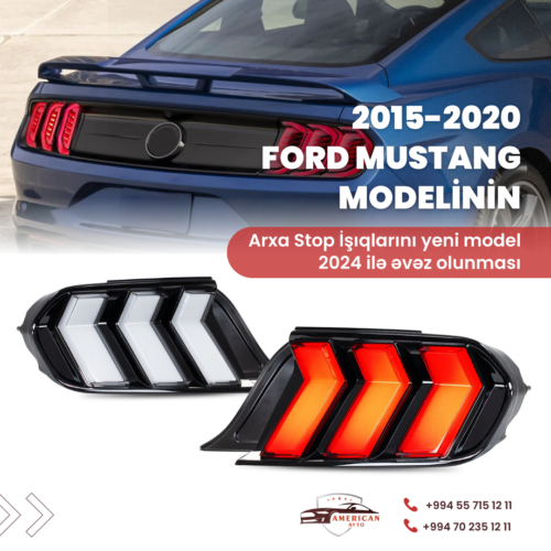 Ford Mustang 2024 arxa stoplari