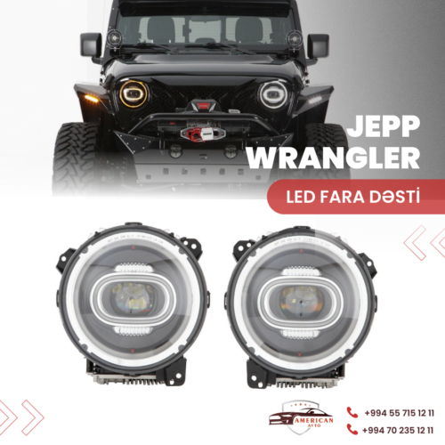 Jeep Wrangler led fara desti