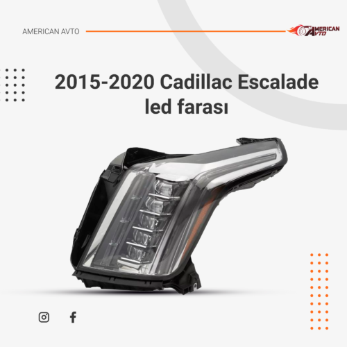 Cadillac Escalade led fara