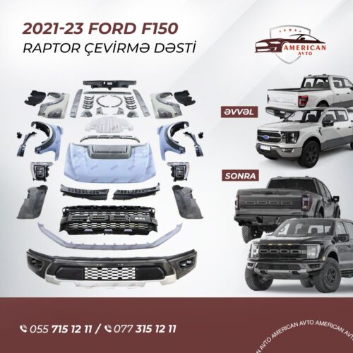 Ford F150 modelini 2023 Raptora yukseltme desti